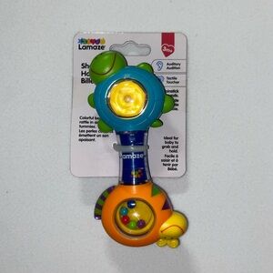Lamaze Blue and Orange Baby Rattle